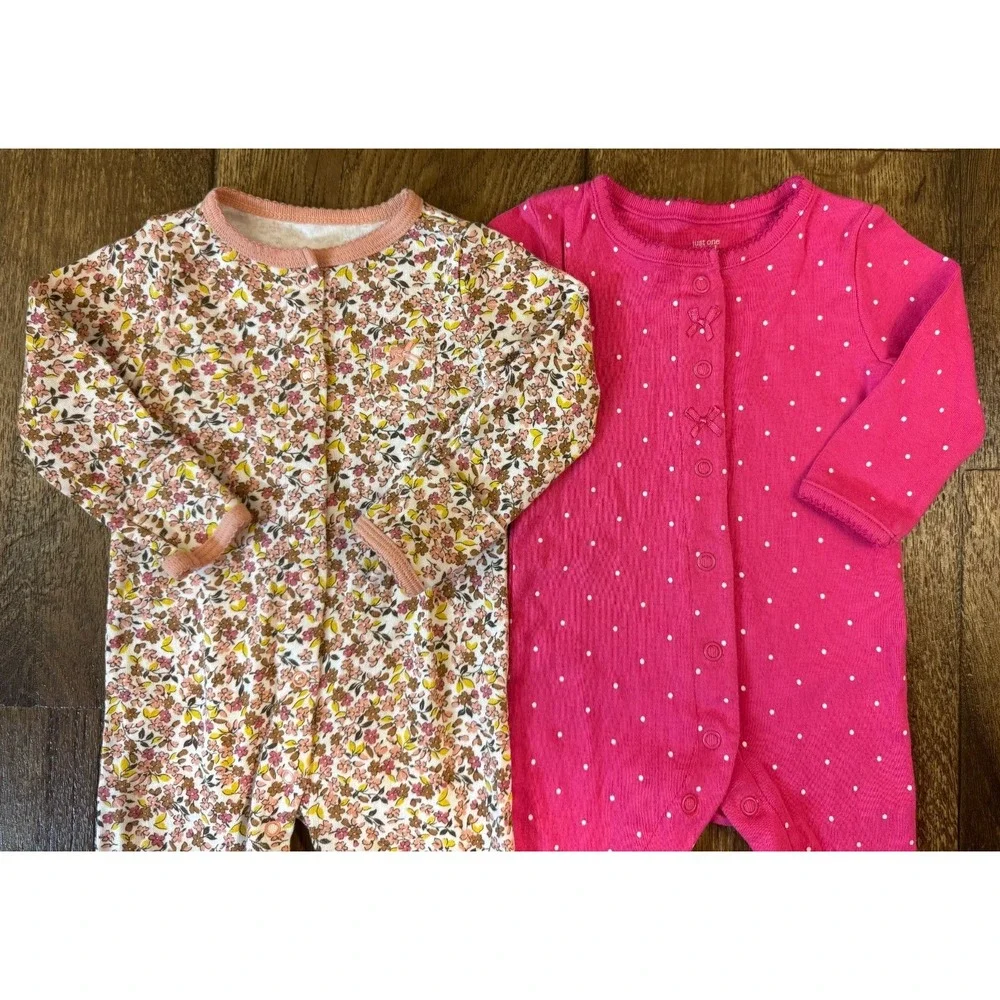 Carters Girl 3 Months Lot Rompers Outfits Pants Long Sleeved Shirt Fall‎ Winter